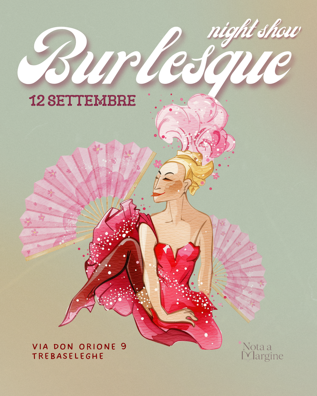 Locandina Burlesque, Una serata brillante